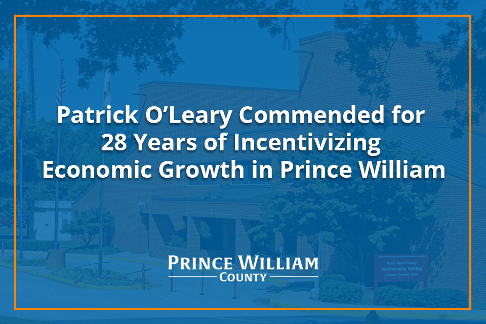 Board of County Supervisors Commends Patrick O’Leary for 28 Years of